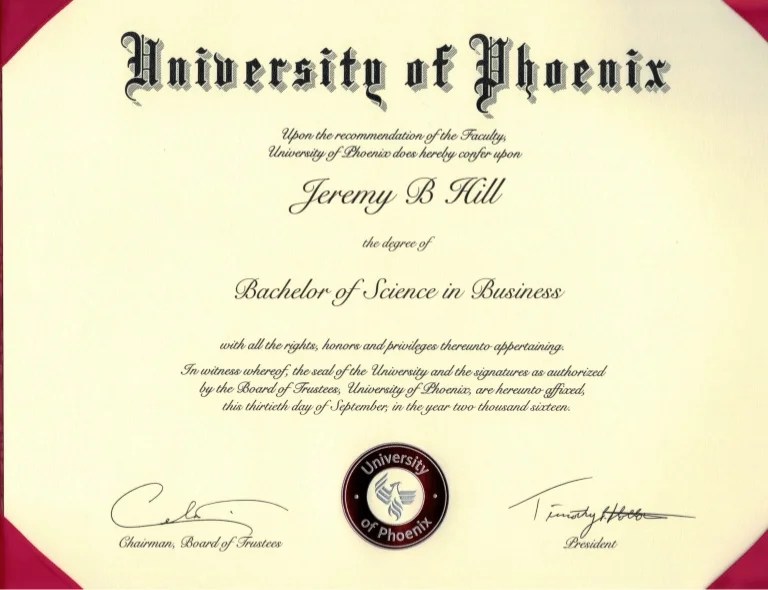 Apakah ijazah University of Phoenix diakui secara internasional?