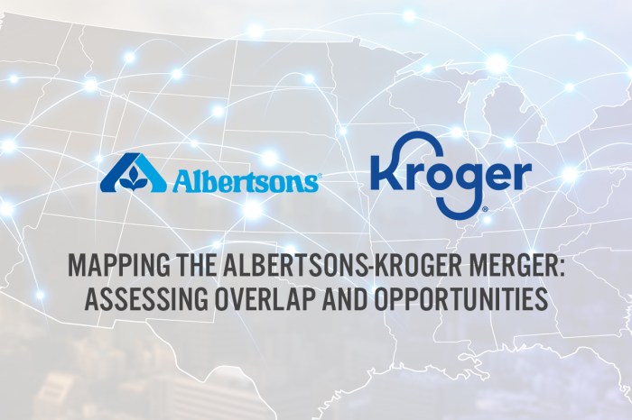 Studi kasus merger Kroger dan Albertsons: strategi dan tantangan.